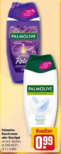 REWE Palmolive Duschcreme oder Duschgel Angebot