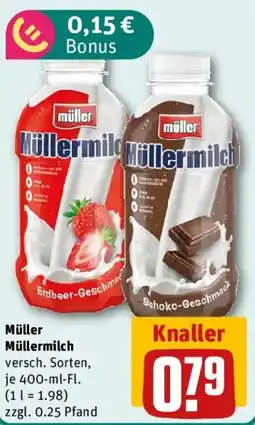 REWE Müller Müllermilch Angebot