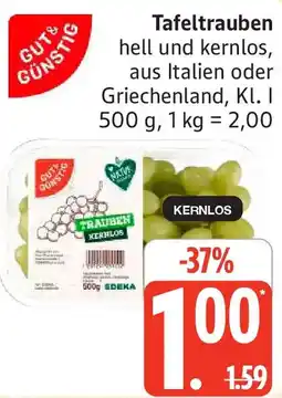 Marktkauf Tafeltrauben Angebot