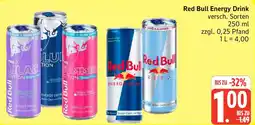 Marktkauf Red Bull Energy Drink Angebot