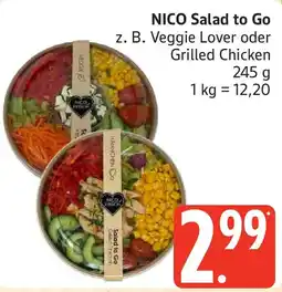 Marktkauf NICO Salad to Go Angebot