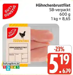 Marktkauf Hähnchenbrustfilet Angebot