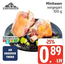Marktkauf Minihaxen vorgegart Angebot