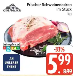 Marktkauf Frischer Schweinenacken Angebot