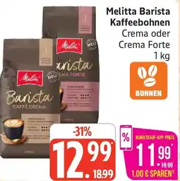 Marktkauf Melitta Barista Kaffeebohnen Angebot