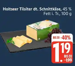 Marktkauf Holtseer Tilsiter dt. Schnittkäse Angebot