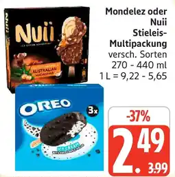 Marktkauf Mondelez oder Nuii Stieleis-Multipackung Angebot