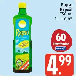 Marktkauf Rapso Rapsöl Angebot