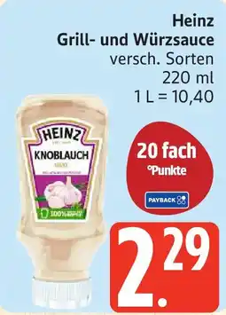 Marktkauf Heinz Grill- und Würzsauce Angebot
