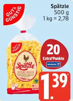 Marktkauf Spätzle Angebot