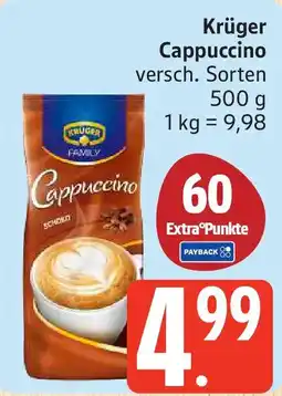 Marktkauf Krüger Cappuccino Angebot
