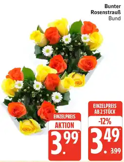 Marktkauf Bunter Rosenstrauß Angebot