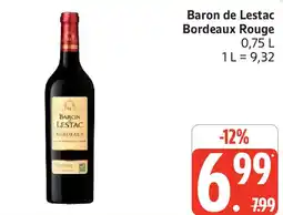 Marktkauf Baron de Lestac Bordeaux Rouge Angebot
