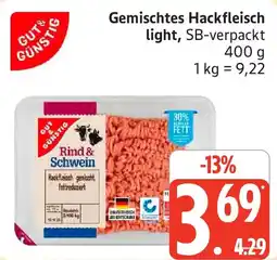Marktkauf Gemischtes Hackfleisch light Angebot