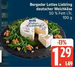 Marktkauf Bergader Lottes Liebling deutscher Weichkäse Angebot