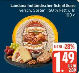 Marktkauf Landana holländischer Schnittkäse Angebot