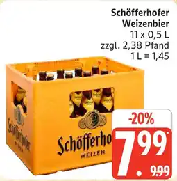 Marktkauf Schöfferhofer Weizenbier Angebot