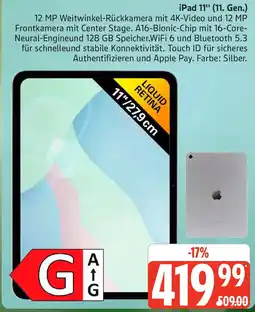 Marktkauf iPad 11" (11. Gen.) Angebot
