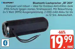 Marktkauf BLAUPUNKT Bluetooth-Lautsprecher „BT 203“ Angebot