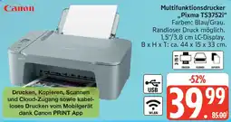 Marktkauf Canon Multifunktionsdrucker ,,Pixma TS3752i" Angebot