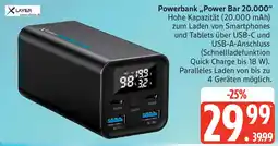Marktkauf XLAYER Powerbank,,Power Bar 20.000" Angebot