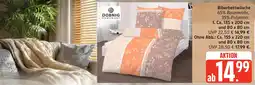 Marktkauf Biberbettwäsche DOBNIG HOMEWARE Angebot