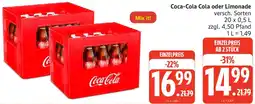 Marktkauf Coca-Cola Cola oder Limonade Angebot