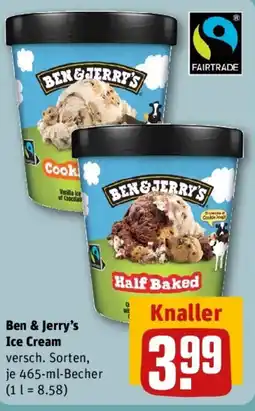 REWE Ben & Jerry's Ice Cream Angebot