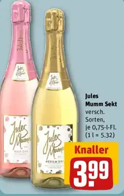 REWE Jules Mumm Sekt Angebot