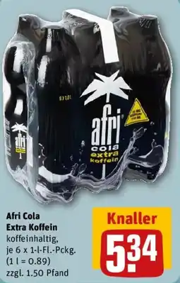 REWE Afri Cola Extra Koffein Angebot