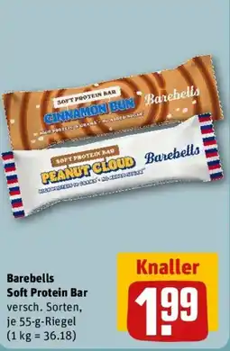 REWE Barebells Soft Protein Bar Angebot
