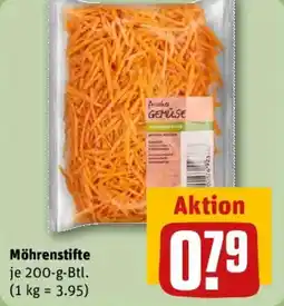 REWE Möhrenstifte Angebot