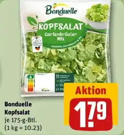 REWE Bonduelle Kopfsalat Angebot