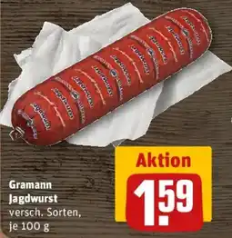 REWE Gramann Jagdwurst Angebot
