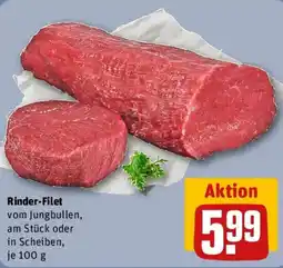 REWE Rinder-Filet Angebot