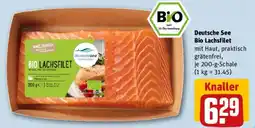 REWE Deutsche See Bio Lachsfilet Angebot