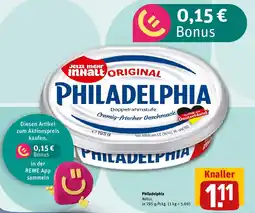 REWE Philadelphia Angebot