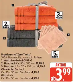 Marktkauf Frottierserie "Zero Twist" Angebot