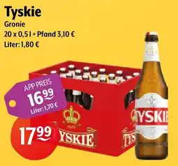 Getränke Hoffmann Tyskie Gronie Angebot