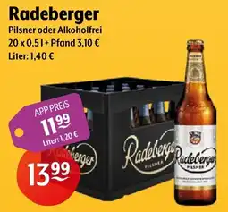Getränke Hoffmann Radeberger Pilsner Angebot