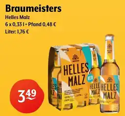 Getränke Hoffmann Braumeisters Helles Malz Angebot