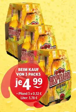 Getränke Hoffmann Desperados Original Angebot