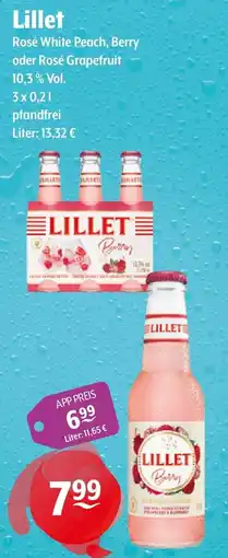 Getränke Hoffmann Lillet Rosé White Peach, Berry oder Rosé Grapefruit Angebot