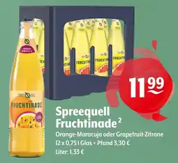 Getränke Hoffmann Spreequell Fruchtinade Angebot