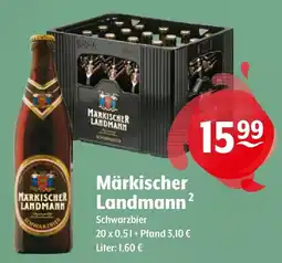 Getränke Hoffmann Märkischer Landmann Schwarzbier Angebot
