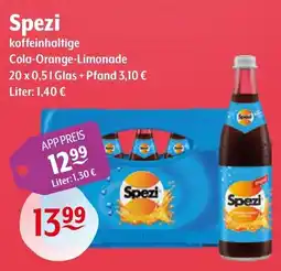 Getränke Hoffmann Spezi Cola-Orange-Limonade Angebot