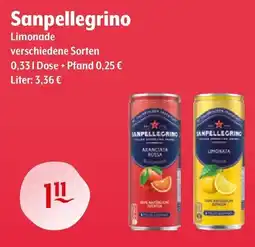 Getränke Hoffmann Sanpellegrino Limonade Angebot