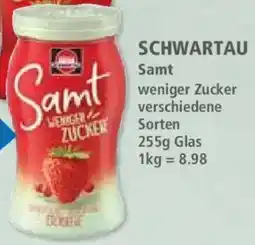 Klaas und Kock SCHWARTAU Samt weniger Zucker Angebot