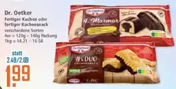 Klaas und Kock Dr. Oetker Fertiger Kuchen oder fertiger Kuchensnack Angebot