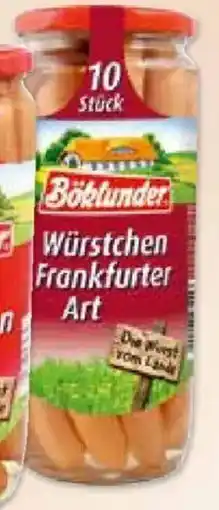 Klaas und Kock Böktunder Würstchen Frankfurter Art Angebot